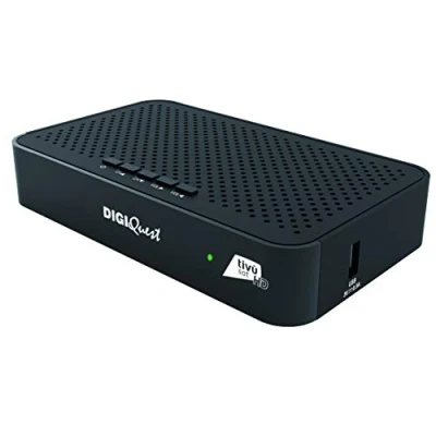 Immagine di DIGIQUEST Decoder tivùsat Classic Q20 Ricevitore satellitare HD e abilitato DAZN 1 2 Mediaplayer, Telecomando in Smartcard inclusa Colore: Nero