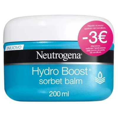 Immagine di Neutrogena Hydro Boost Sorbet Balsamo corpo rinfrescante con Acido Ialuronico 200 ml