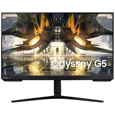 Immagine di Samsung Odyssey G5 S32AG520PU Monitor LED ERP G (A G) 81.3 cm (32 pollici) 2560 x 1440 Pixel 16:9 1 ms HDMI ™, DisplayPort, Cuffie (jack da 3,5 mm) IPS
