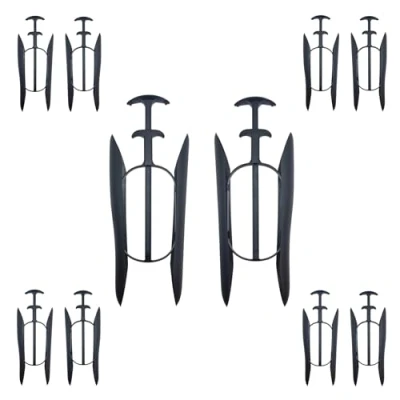 Immagine di DELFA P35 Sensomatic Set di 5 elastici per stivali, Nero , 35 cm