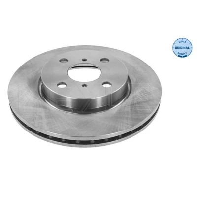 Immagine di MEYLE 30 15 521 0060 Disco freno Assale anteriore 258 22 4 100 ventilato ORIGINAL Quality TOYOTA: Yaris II Hatchback, III Hatchback