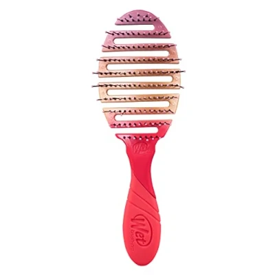 Immagine di Wetbrush Spazzola Flex Dry sciogli nodi flessibile colore Coral Ombre 80 g