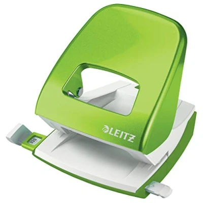 Immagine di Leitz Perforatore in Metallo NeXXt WOW, fino a 30 Fogli, Box, Verde
