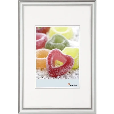 Immagine di walther+ design KP040S Cornice portafoto Formato carta: 30 x 40 cm Argento