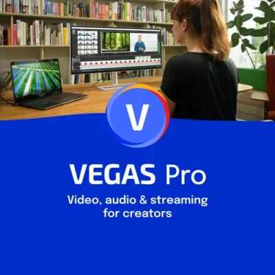Immagine di VEGAS Pro 20 Video, audio e streaming per creatori software di editing Video taglio Editor Windows 10/11 PC 1 licenza