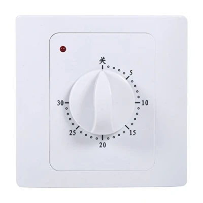 Immagine di AC 220V 10A 30 min timer conto alla rovescia tempo intelligente interruttore di controllo della presa manopola stile meccanico, 1 pz