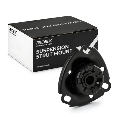 Immagine di FEBI BILSTEIN 03487 Supporto ammortizzatore a molla Assale anteriore senza cuscinetto sfere Gomma