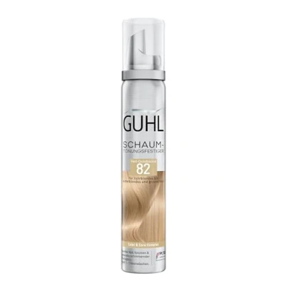 Immagine di Guhl Detergente in schiuma colore 82 biondo chiaro Per capelli e medio grigi Tenuta delicata, volume lucentezza del Può contenere da 1 a 3 lavaggi