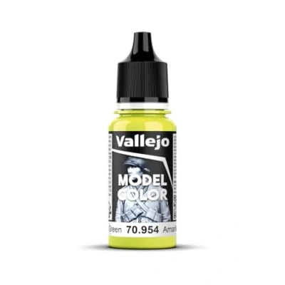 Immagine di Vallejo Model Color Colore Acrilico, 17 ml, Giallo (Green/Yellow)