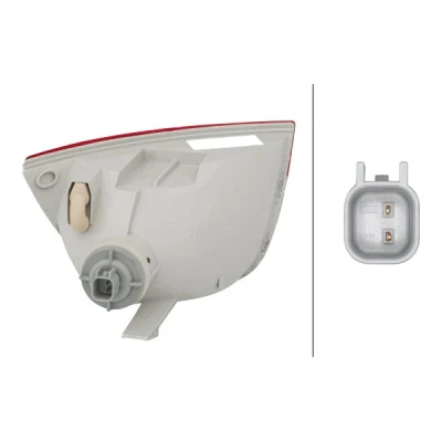 Immagine di HELLA 2ZR 354 063 021 Luce di retromarcia P21W con portalampada, senza lampadina FORD: Focus Mk1 Hatchback