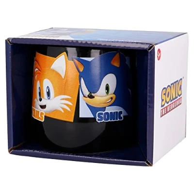 Immagine di Tazza In Ceramica Nova 360 ml Idea Regalo Sonic