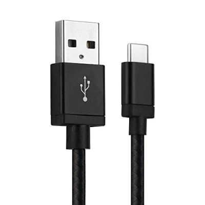 Immagine di CELLONIC® Cavo USB 2.0 Compatibile con Microsoft Xbox Series X, S/One Elite Controller 2 Ricarica 3A per Console Porta C Type 1m in Nylon Nero