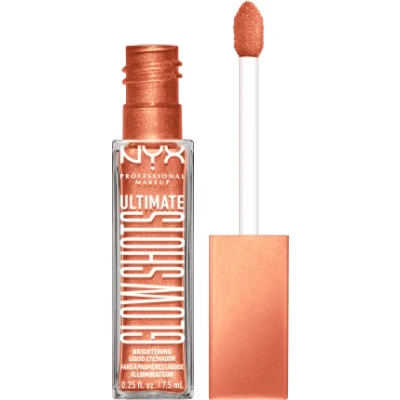 Immagine di Nyx Professional Makeup Ultimate GLOW Shots Ombretto, Donna, Taglia: 7.5 ml, Twisted tangerine