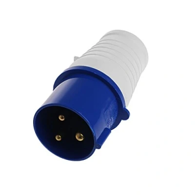 Immagine di Buwei Spina 32 Amp 3 Pin 220 250 Volt 2P + T Resistente alle intemperie IP44 Generatore 32A Heavy Duty