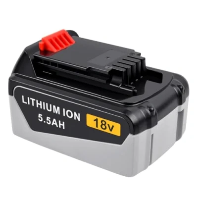 Immagine di Tecmana 18V 5,5Ah Batteria Compatibile con Black+Decker BL2018 BL4018 LB20 LBX20 LST220 LBXR2020 OPE LBXR20B 2 LB2X4020