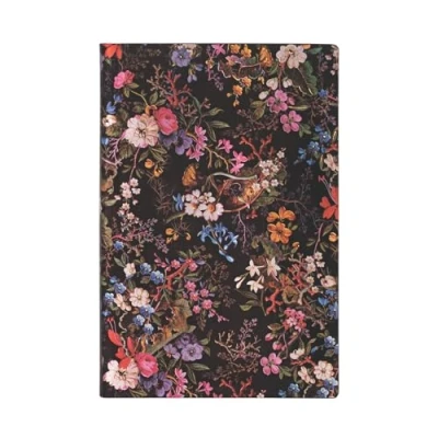 Immagine di Taccuino Paperblanks copertina morbida Mini a righe Floralia 95...