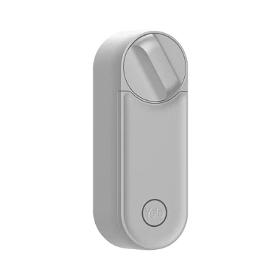 Immagine di Yale Linus Smart Lock L2 05/103210/SI Argento, Serratura digitale per accesso senza chiave, Installazione fai da te, Blocco/sblocco remoto, Avvisi in tempo reale, controllo con App Home