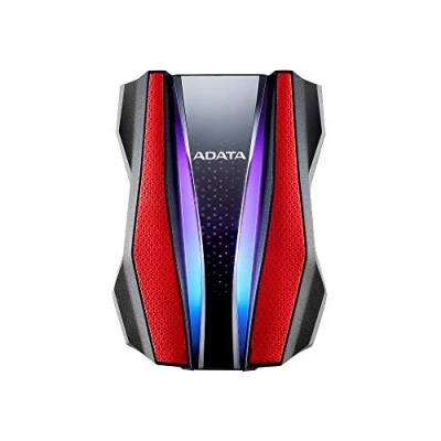 Immagine di ADATA HD770G Hard disk esterno da 2 TB, con USB 3.2 Gen.1, classe di protezione IP68, rosso, AHD770GG, TB