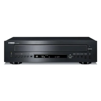 Immagine di Yamaha cd C603 Changer lettore 5 dischi con Pure Direct, USB frontale per MP3, WMA, AAC, WAV, FLAC, uscita ottica, coassiale e analogica. Colore Nero
