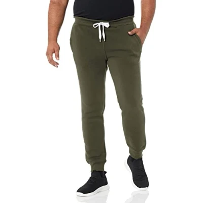 Immagine di Southpole 1570 Basic Active Fleece Jogger Sweatpants Pile da Uomo, Oliva, XX Large