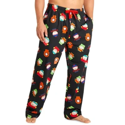 Immagine di South Park Pantaloni Pigiama Uomo, Comodo Pantalone Cotone PJs Regalo Uomo(Multicolore, XL)