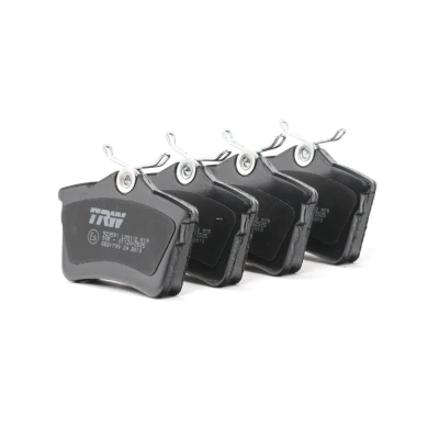 Immagine di TRW COTEC GDB1799 Kit pastiglie freno Non predisposto per contatto segnalazione usura con bulloni pinza accessori PEUGEOT: Partner II Tepee