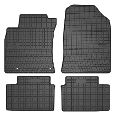 Immagine di FROGUM 402119 Set tappetino Gomma anteriore e posteriore 4 nero KIA: Ceed III Hatchback