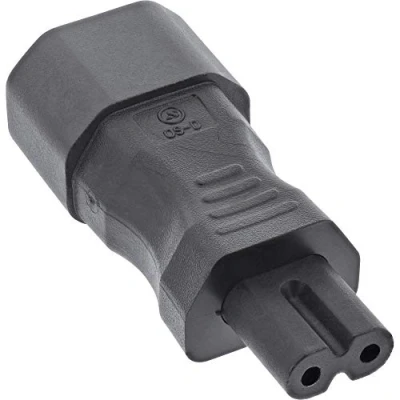 Immagine di InLine® Adattatore di alimentazione IEC 60320 C14/C7, 3 poli.