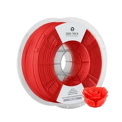 Immagine di QIDI TECH Filamento PETG Tough Stampante 3D, Resistente 1,75mm, di Stampa 3D 1Kg (2,2 lbs), Adatto per la ad Alta Velocità, Arancione