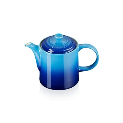 Immagine di Le Creuset Teiera alta in Gres Vetrificato, 1.3 litri, per 4 Tazze, Azure, 80703132200003