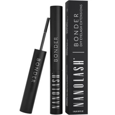 Immagine di bonder per applicazione ciglia a grappolo Nanolash 5ml finte in (NERO)