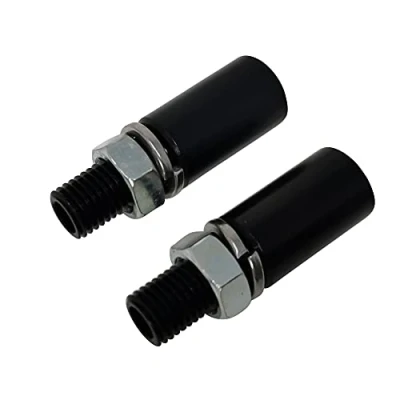 Immagine di Simda Pro Prolunga per indicatore di direzione moto, adattatore M8, nero, 2 indicatori