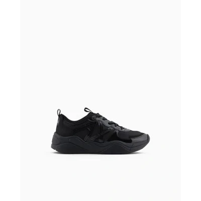 Immagine di ARMANI EXCHANGE Running, Scarpe da ginnastica Donna, Nero, 38.5 EU