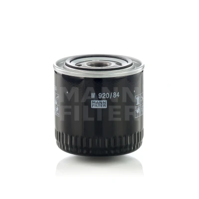 Immagine di MANN FILTER W 920/84 Filtro olio M 24 X 1.5 6H con una valvola blocco arretramento ad avvitamento