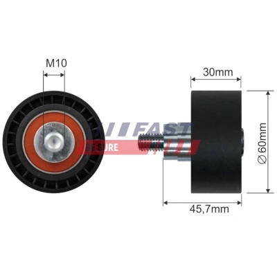 Immagine di FAST FT44566 Galoppino CITROËN: C3 I Hatchback, C2 Xsara Picasso, PEUGEOT: 307 SW, 207 206 Hatchback