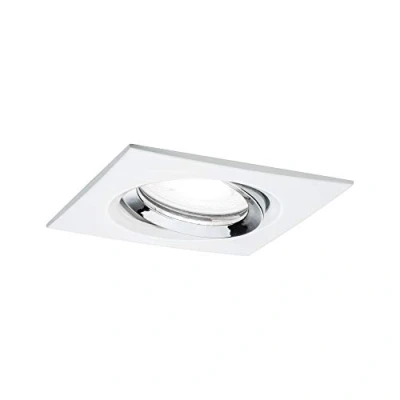 Immagine di Paulmann Nova Plus Lampada da incasso per bagno LED (monocolore) GU10 6 W IP65 Bianco opaco, Cromo