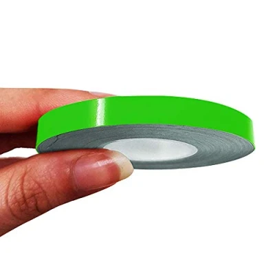 Immagine di 4R Quattroerre.it 10486 Trim Stripes Strisce Adesive per Auto, Verde Kawa, 7 mm x 10 mt