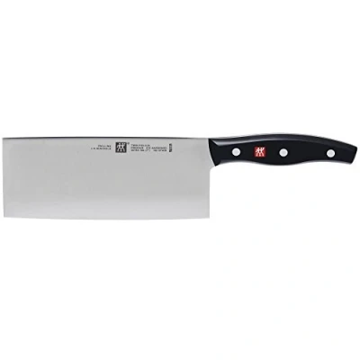 Immagine di ZWILLING Chinese Chef&#039;s Knife Coltello in Acciaio Inossidabile, Colore: Nero/Argento