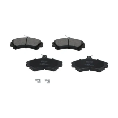 Immagine di KAVO PARTS KBP 5507 Kit pastiglie freno con segnalatore acustico usura MITSUBISHI: Colt 6, Space Star, VI CZC Cabrio, VOLVO: V40 Station Wagon