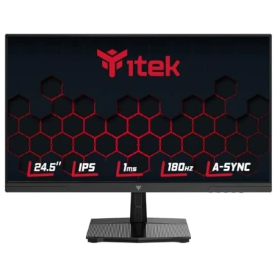 Immagine di Itek monitor GGF 24,5&quot; FLAT, FHD 1920x1080, IPS, 180Hz, 16:9, 1ms, HDMI, DP, HDR, Adaptive Sync