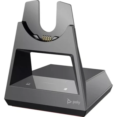 Immagine di Poly Voyager Office Base (Plantronics) compatibile con Focus 2 e 4300 UC Series (venduto separatamente) Connessione PC/Mac, Desktop Telefono Versione Team 218472 02