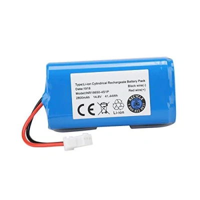 Immagine di Batteria Aspirapolvere agli ioni di Litio 14.8V 2800Mah Ricambio per Ecovacs N79S Robot ILIFE A4 A6 V7