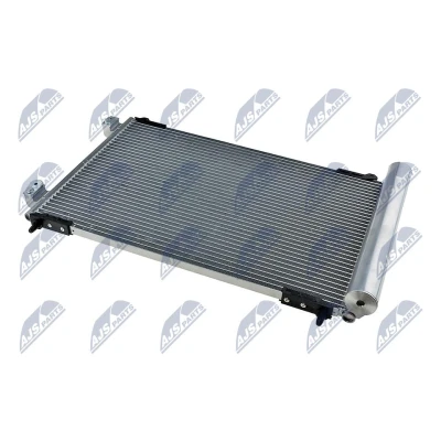 Immagine di NTY CCS PE 007 Condensatore con essiccatore Alluminio PEUGEOT: 206 SW, Hatchback