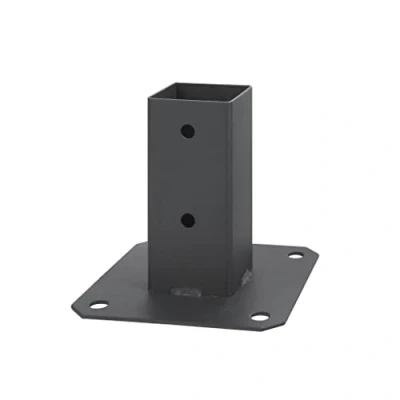 Immagine di ADGO manicotto a vite in grafite, 70 x mm, ancoraggio terra per pali legno, quadrati recinzione, piastra di base, ancora, zincato caldo