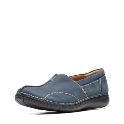Immagine di Clarks Un Loop Stride, Loafer Donna, Navy Nubuck, 38 EU