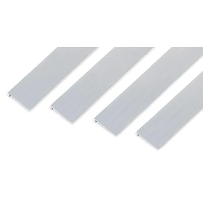 Immagine di Alberts 499747 Profilo angolare, in alluminio, naturale, 1000 x 40 10 mm, set da 4 pezzi