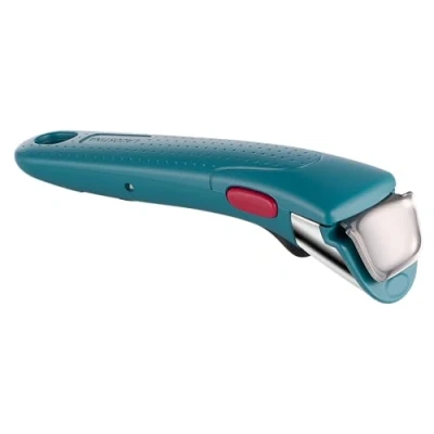 Immagine di Lagostina Ingenio Manico Rimovibile Resistente fino a 10kg, Design Ergonomico dal Fissaggio e Sicurezza Totali, Compatibile con i Corpi Pentola Ingenio, Color Petrolio