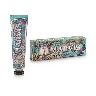 Immagine di Marvis Sinuos Lily Limited Edition Toothpaste, 75 ml, Sensational Flavoured Toothpaste for a Long Lasting Freshness