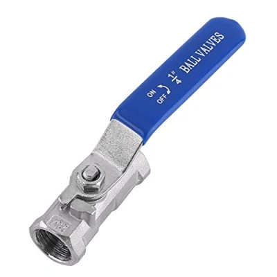 Immagine di porta ridotta 6 Taglie 304 Acciaio Valvole a Sfera BSP Femmina 1/4 &quot;, 3/8&quot;, 3/4 1&quot;, 1 1/2&quot;(1/4&quot;)