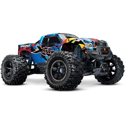Immagine di Traxxas X Maxx: Monster Truck elettrico senza spazzole con sistema radio a 2,4 GHz abilitato TQi Link e gestione della stabilità (TSM)